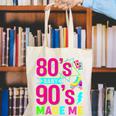 Retro 1980s 80's Baby 1990s 90's Made Me Nostalgia Vibes Premium Tri-Blend Canvas Tote Bag