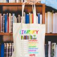 Retro Librarian Book Reader Library Book Reading Canvas Tote Bag