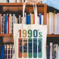 Retro Nineties Style Audio Tape Nostalgia Year 1990 Premium Tri-Blend Canvas Tote Bag Retro Nineties Style Audio Tape Nostalgia Year 1990 Premium Tri-Blend Canvas Tote Bag