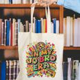 Retro Nostalgia Era Disco Groovy 80s 90s Vintage Aesthetic Premium Tri-Blend Canvas Tote Bag