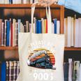 Retro Please Be Patient With Me I'm From The 1900s Train Canvas Tote Bag