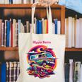 Retro Graphic Print With a Touch Of Nostalgia Canvas Tote Bag