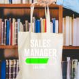 Sales Manager Loading Graduation Graduate New Job Canvas Tote Bag