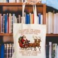 Santa Has The Right Idea Introvert Christmas Canvas Tote Bag Santa Has The Right Idea Introvert Christmas Canvas Tote Bag