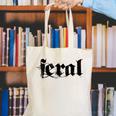 Sarcasm Women Introvert Wild Men Feral Canvas Tote Bag