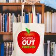 School Is Out Forever Graduation Humor Canvas Tote Bag