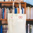 School Nurse Nursing Graduate School Graduation Canvas Tote Bag