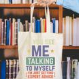 If You See Me Talking To Myself Sarcastic Introvert Canvas Tote Bag If You See Me Talking To Myself Sarcastic Introvert Canvas Tote Bag