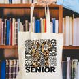 Senior 2021 Grad Class Of 2021 Graduation Leopard Cheetah Canvas Tote Bag