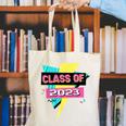 Senior 2023 Graduation Class Of 2023 Retro 90's Graduation Canvas Tote Bag
