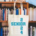 Senior 2024 Graduation Class Of 2024 Senior Boys Girls Canvas Tote Bag