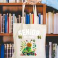 Senior 2025 Graduation Caterpillar For Kids Cute Coquette Canvas Tote Bag