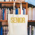Senior 2025 Graduation Class Of 2025 Senior Men Women Canvas Tote Bag