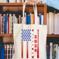 Senior 2026 Baseball American Flag Class Of 2026 Graduation Canvas Tote Bag