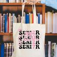 Senior 2027 Class Of 2027 Coquette Pink Bow Graduation 2027 Canvas Tote Bag