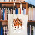 Senior Basketball Class Of 2026 Coquette Graduation Day Canvas Tote Bag