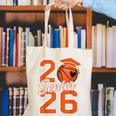 Senior Basketball Class Of 2026 Crew Basketball Graduation Canvas Tote Bag