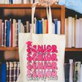 Senior Class Of 2026 Pink Coquette Bow Graduation 2026 Canvas Tote Bag