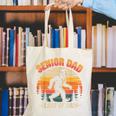 Senior Dad Class Of 2026 Bigfoot Vintage Graduation Canvas Tote Bag