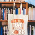 Senior Dad Class Of 2026 Graduate Basketball Graduation 2026 Canvas Tote Bag