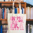 In My Senior Era Class Of 2026 Retro Senior 2026 Graduation Canvas Tote Bag