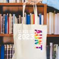 Senior Graduation Class Of 2023 Aunt Senior Tie Dye Canvas Tote Bag