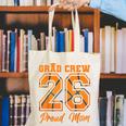 Senior Mom Class Of 2026 Basketball Mom Graduation Canvas Tote Bag