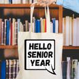 Seniors Class Of 2026 Back To School Graduation Canvas Tote Bag