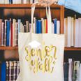 Seniors Y'All 2019 Graduation Tshirt High School College Canvas Tote Bag