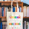 So Long 5th Grade Graduation Middle School Here I Come Kids Canvas Tote Bag
