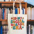 In My Social Worker Era Cute Social Worker Graduation MSW Canvas Tote Bag