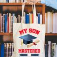 My Son Mastered It Shirt Masters Tee Graduate Graduation Canvas Tote Bag