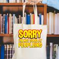Sorry Im Not Good At Peopleing Introvert Canvas Tote Bag Sorry Im Not Good At Peopleing Introvert Canvas Tote Bag