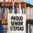 Stepfather SEN18R Graduation Party Stepdad Senior 2018 Shirt Canvas Tote Bag