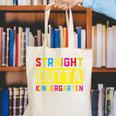 Straight Outta Kindergarten TShirt Graduation Kid Canvas Tote Bag