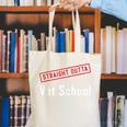 Straight Outta Vet School Graduation Veternarians I Survived Canvas Tote Bag