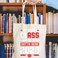 Student Graduation 2020 Tee My Happy Class Is Outta Here Canvas Tote Bag