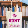 Super Proud Aunt Of 2025 Graduate Senior Graduation Family Canvas Tote Bag