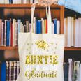 Super Proud Auntie Of 2025 Graduate Senior Graduation Family Canvas Tote Bag