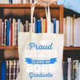 Super Proud Bonus Daughter Of 2025 Graduate Graduation Premium Canvas Tote Bag