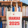 Super Proud Grandad Of 2025 Graduate Graduation Family Premium Canvas Tote Bag