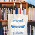 Super Proud Husband Of 2025 Graduate Graduation Family Premium Canvas Tote Bag