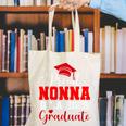 Super Proud Nonna Of 2025 Graduate Senior Graduation Family Canvas Tote Bag
