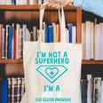 Superhero RN Nurse Shirt Graduation Canvas Tote Bag
