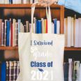 I Survived 5th Grade Class Of 2021 Quarantined Graduation 2 Canvas Tote Bag