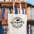 I Survived My Husband's Masters Degree Funny 2023 Graduation Canvas Tote Bag