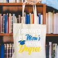 i Survived My Moms Doctoral Degree Graduation Gifts Canvas Tote Bag