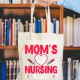 I Survived My Mom’s Nursing Degree Nurse Nursing Graduation Canvas Tote Bag