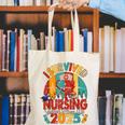 I Survived Nursing School Class Of 2025 Proud Graduation Canvas Tote Bag
