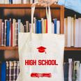 I Survived My Son's High School Diploma Graduation Premium Canvas Tote Bag